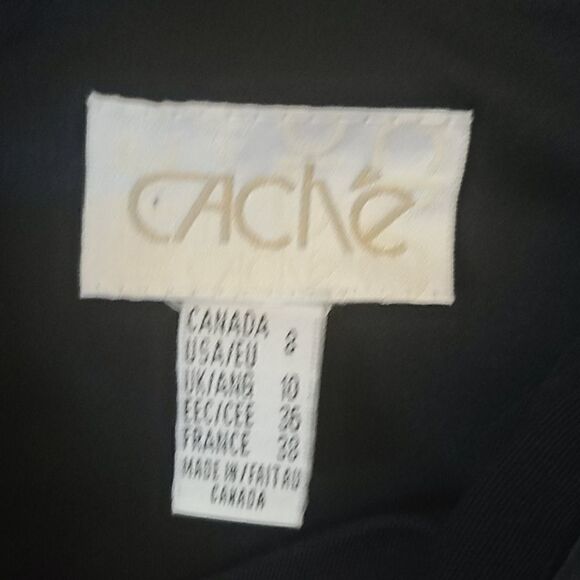 Cache Black Top - Size 8 - Picture 5 of 6